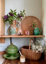 Load image into Gallery viewer, Hand decorated rustic jug

