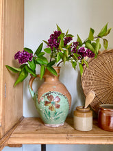 Load image into Gallery viewer, Hand decorated rustic jug
