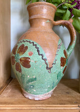 Load image into Gallery viewer, Hand decorated rustic jug
