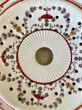 Load image into Gallery viewer, 19th century antique drainer dish and bowl
