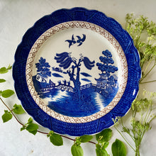 Load image into Gallery viewer, Booths Real Old Willow blue and white plate
