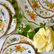 Load image into Gallery viewer, Royal Albert Crown China cake plate and set of 6 tea plates
