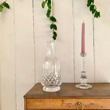 Load image into Gallery viewer, Cut glass decanter vase
