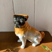 Load image into Gallery viewer, A near pair of antique ceramic pugs
