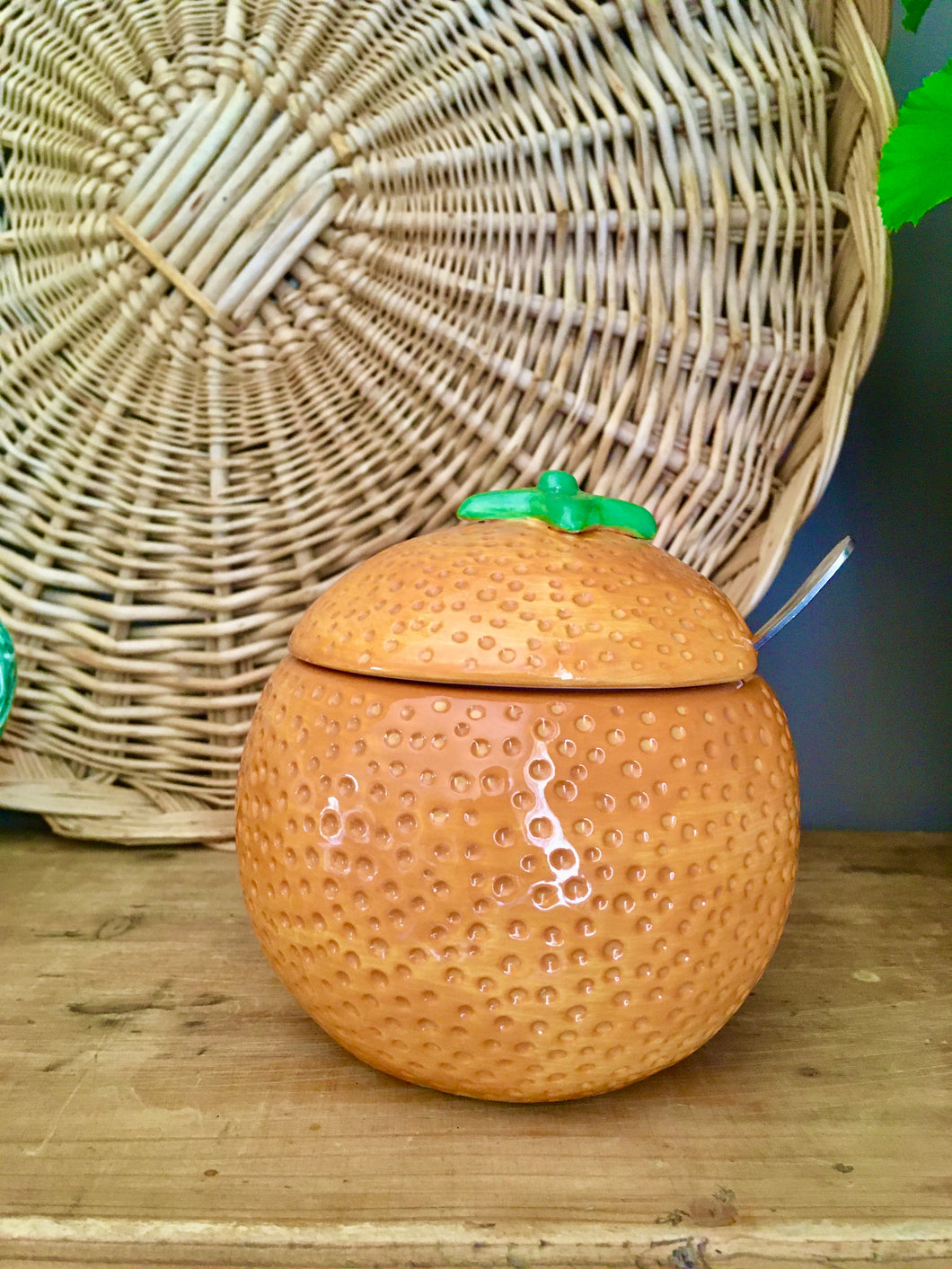 Limited Edition marmalade pot by ceramicist Charlotte Cadzow for Edinburgh Preserves