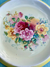Load image into Gallery viewer, Pretty floral cake or bread plate
