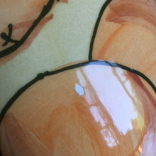 Load image into Gallery viewer, Large pale yellow hand painted jug
