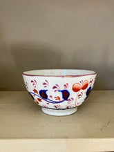 Load image into Gallery viewer, Antique Gaudy Welsh Imari style tea bowl
