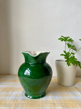 Load image into Gallery viewer, Vintage St. Michael large green jug
