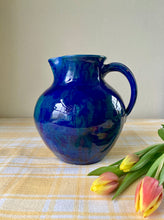 Load image into Gallery viewer, Studio Pottery Blue/Green jug
