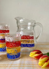 Load image into Gallery viewer, Fabulous French jug and set of four glasses

