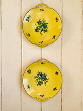 Load image into Gallery viewer, A pair of yellow Limoges &#39;Biarritz&#39; plates by Pierre Begue
