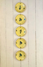 Load image into Gallery viewer, A set of 5 yellow Limoges &#39;Biarritz&#39; small plates by Pierre Begue
