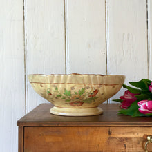 Load image into Gallery viewer, Arthur Wood footed floral bowl
