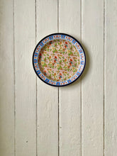Load image into Gallery viewer, Large colourful tropical bird charger - Bleu Royale by Baker &amp; Co. Ltd

