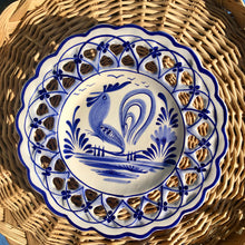 Load image into Gallery viewer, Super Art-Faience hand painted decorative cockerel plate from Mallorca
