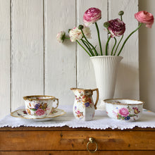 Load image into Gallery viewer, Hammersley &amp; Co., England - Dresden Spray (12668) - tea time trios (cup, saucer, plate)
