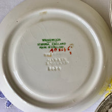 Load image into Gallery viewer, Antique Wedgwood Etruria set of three platinum demi tasse cups and saucers
