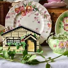 Load image into Gallery viewer, English country cottage butter or cheese lidded dish
